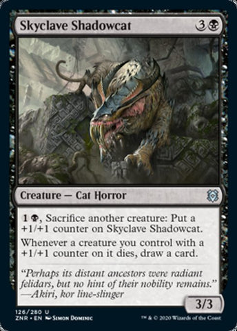 Skyclave Shadowcat (Zendikar Rising) Near Mint Foil