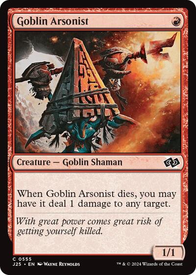Goblin Arsonist (Foundations Jumpstart) Near Mint