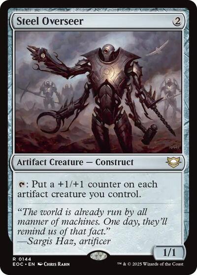 Steel Overseer (Commander: Edge of Eternities) Near Mint