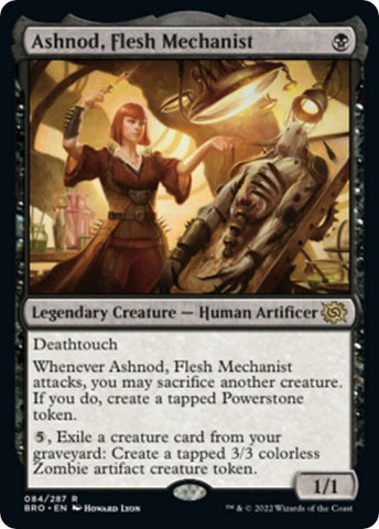 Ashnod, Flesh Mechanist (The Brothers' War) Near Mint