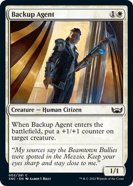 Backup Agent (Streets of New Capenna) Near Mint