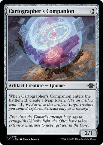 Cartographer's Companion (The Lost Caverns of Ixalan) Near Mint Foil
