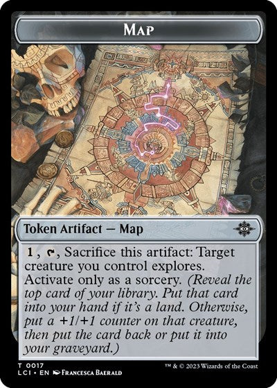 Map Token (The Lost Caverns of Ixalan) Near Mint