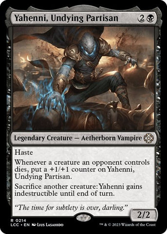 Yahenni, Undying Partisan (Commander: The Lost Caverns of Ixalan) Near Mint