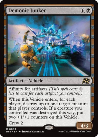 Demonic Junker (Aetherdrift) Near Mint