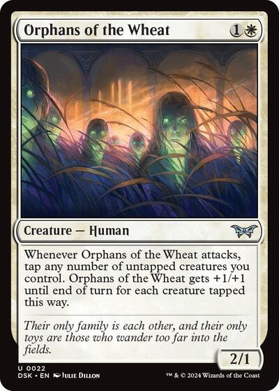 Orphans of the Wheat (Duskmourn: House of Horror) Near Mint Foil