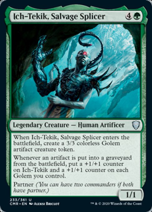 Ich-Tekik, Salvage Splicer (Commander Legends) Near Mint Foil