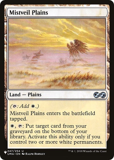 Mistveil Plains (The List) Near Mint