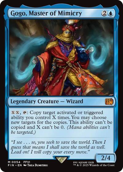 Gogo, Master of Mimicry (Universes Beyond: FINAL FANTASY) Light Play Foil