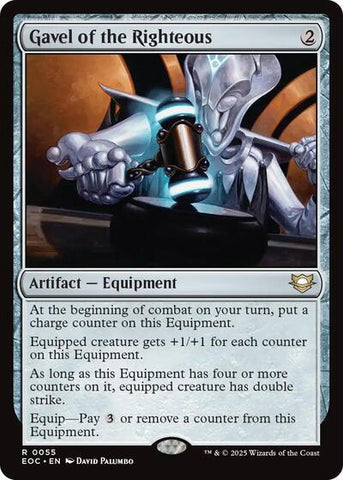 Gavel of the Righteous (Commander: Edge of Eternities) Near Mint