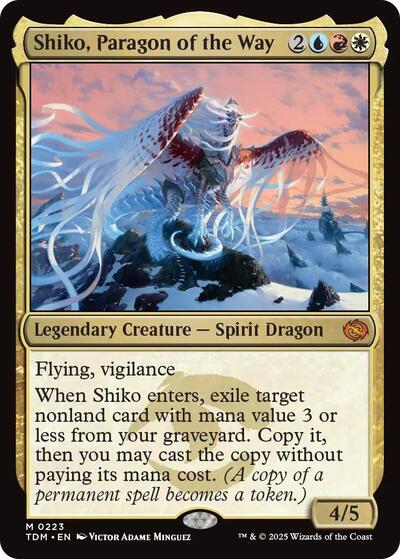 Shiko, Paragon of the Way (Tarkir: Dragonstorm) Near Mint