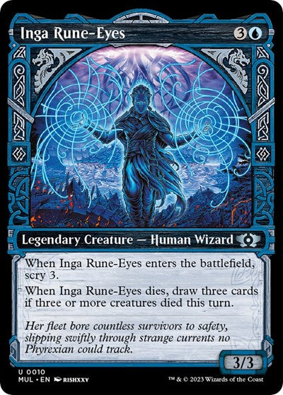 Inga Rune-Eyes (March of the Machine: Multiverse Legends) Near Mint Foil
