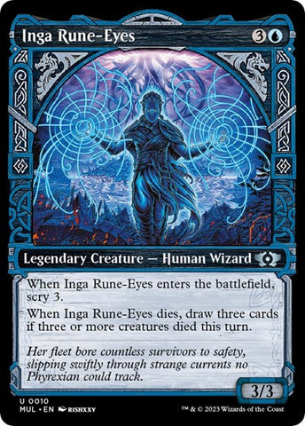 Inga Rune-Eyes (March of the Machine: Multiverse Legends) Near Mint Foil