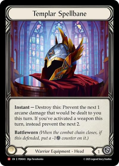 Templar Spellbane (Compendium of Rathe) Near Mint Cold Foil