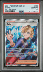 2024 POKEMON SCR EN-STELLAR CROWN 163 BRIAR UR  PSA 10