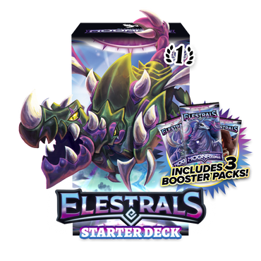 Elestrals - Moonrise Fulgoryx Starter Deck with 3 Booster Packs