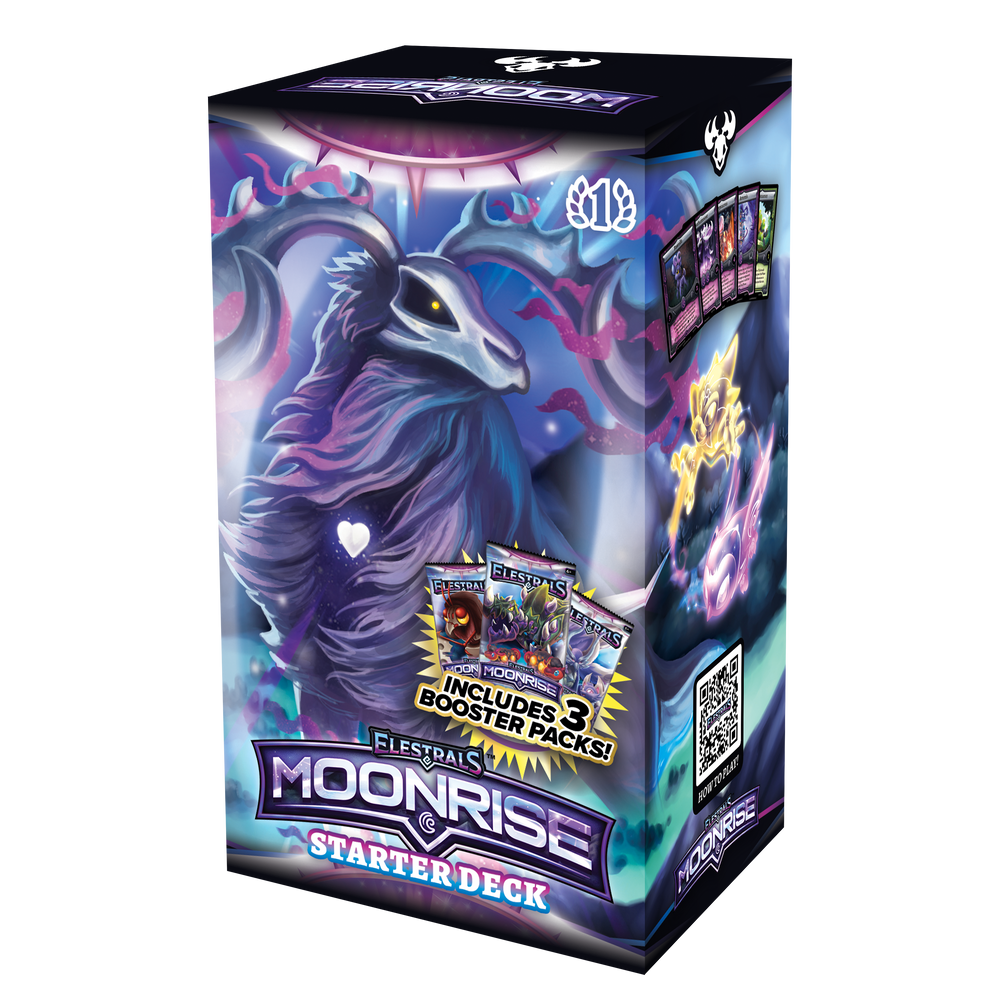 Elestrals - Moonrise Posthumoose Starter Deck with 3 Booster Packs