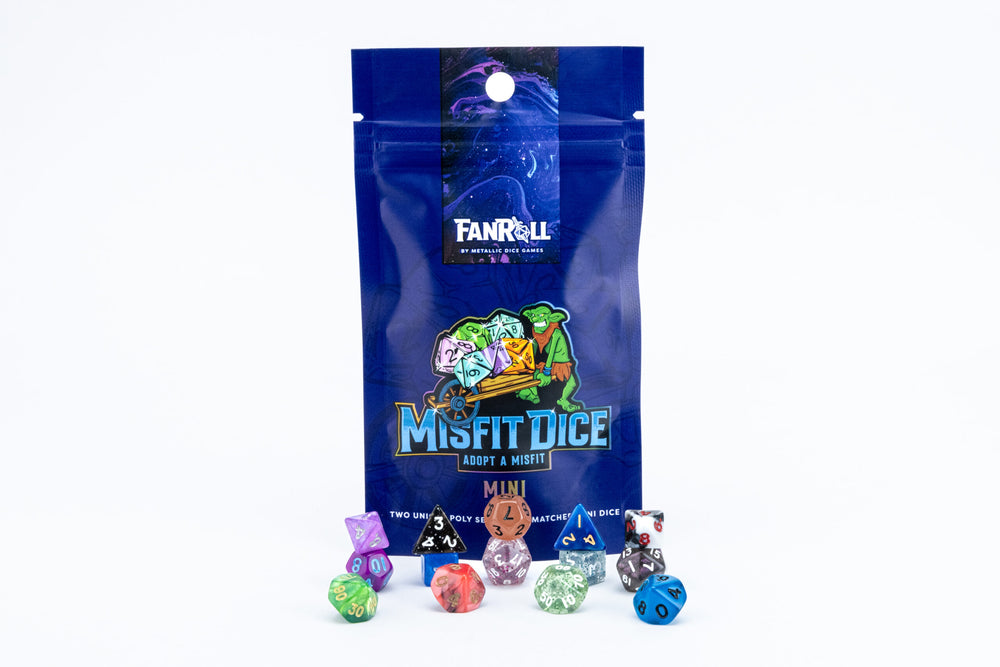 Mystery Misfit Mini Polyhedral Dice
