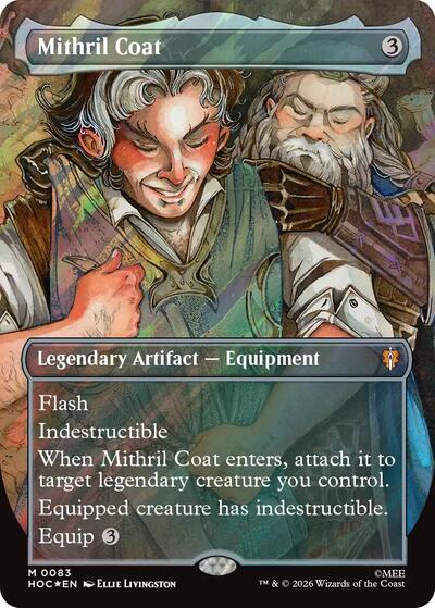 Mithril Coat (Borderless) (Surge Foil) (The Hobbit: Eternal-Legal) Near Mint Foil