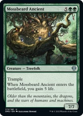 Mossbeard Ancient (Dominaria United) Near Mint Foil