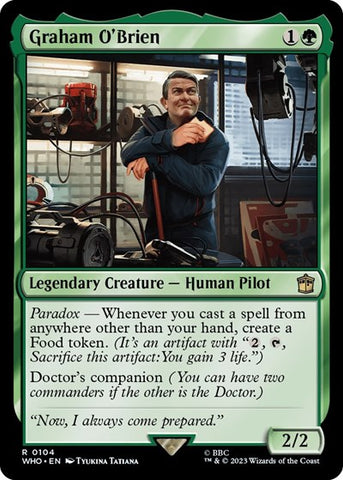 Graham O'Brien (Universes Beyond: Doctor Who) Near Mint