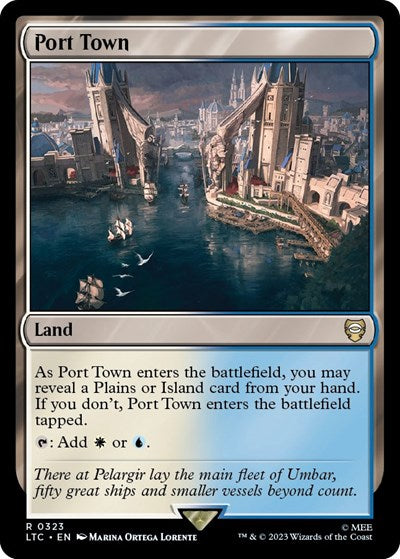 Port Town (Commander: The Lord of the Rings: Tales of Middle-earth) Near Mint