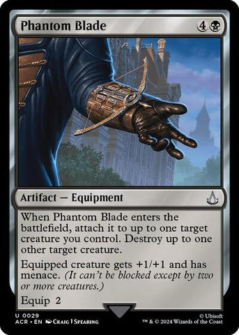 Phantom Blade (Universes Beyond: Assassin's Creed) Near Mint Foil