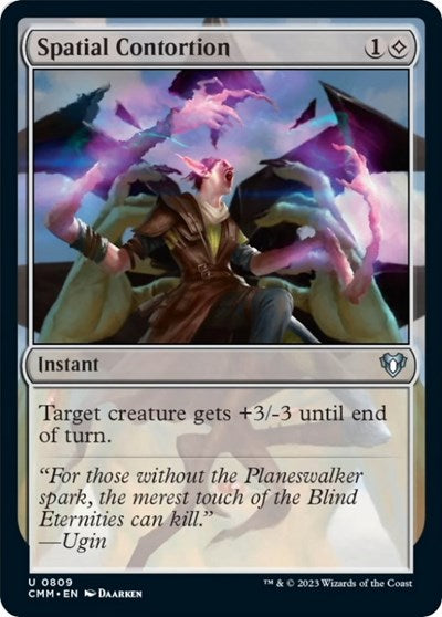 Spatial Contortion (Commander Masters) Near Mint