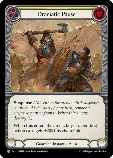 Dramatic Pause (Yellow) (Super Slam) Near Mint