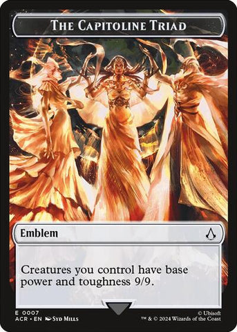 Emblem - The Capitoline Triad (Universes Beyond: Assassin's Creed) Near Mint