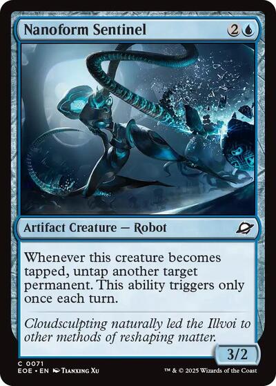 Nanoform Sentinel (Edge of Eternities) Near Mint Foil