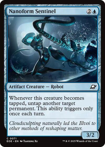 Nanoform Sentinel (Edge of Eternities) Near Mint Foil