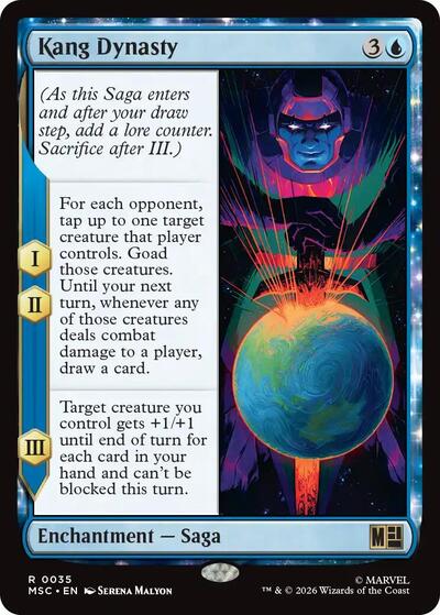 Kang Dynasty (Surge Foil) (Commander: Marvel Super Heroes) Near Mint Foil