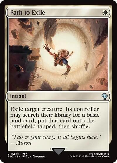 Path to Exile (Commander: FINAL FANTASY) Near Mint