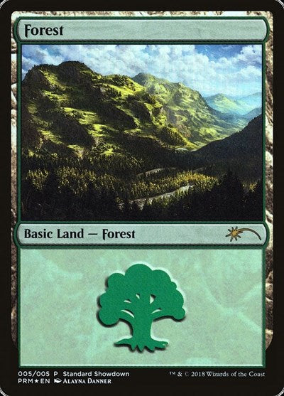 Forest (Alayna Danner) (Promos: Standard Showdown) Light Play Foil