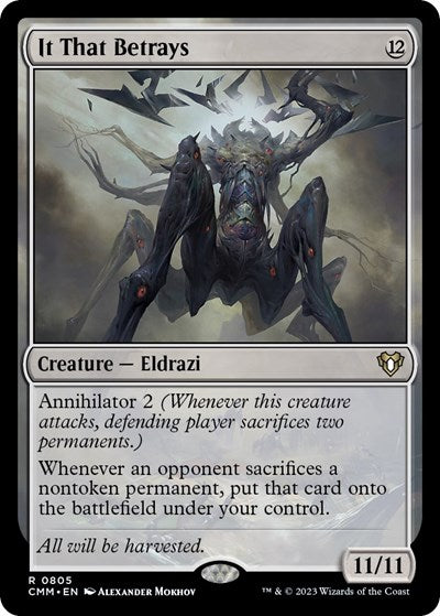 It That Betrays (Commander Masters) Near Mint