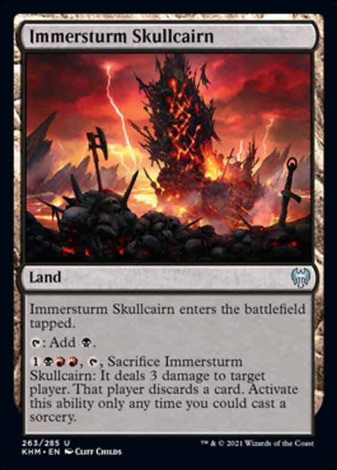 Immersturm Skullcairn (Kaldheim) Near Mint Foil