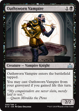 Oathsworn Vampire (Rivals of Ixalan) Near Mint