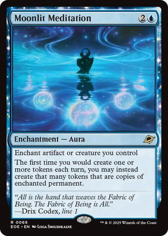 Moonlit Meditation (Edge of Eternities) Near Mint