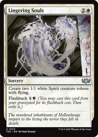 Lingering Souls (Commander: Tarkir: Dragonstorm) Near Mint