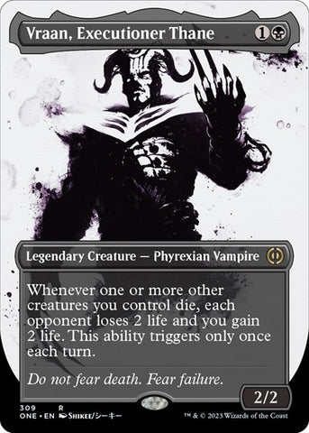 Vraan, Executioner Thane (Showcase) (Phyrexia: All Will Be One) Near Mint Foil