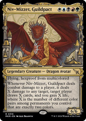 Niv-Mizzet, Guildpact (Showcase) (319) (Murders at Karlov Manor) Near Mint