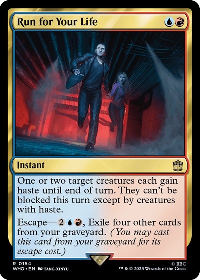 Run for Your Life (Universes Beyond: Doctor Who) Near Mint