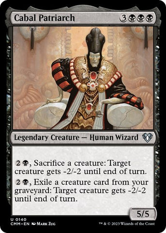 Cabal Patriarch (Commander Masters) Near Mint Foil