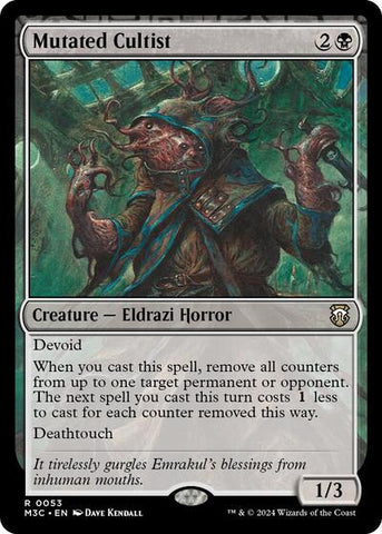 Mutated Cultist (Commander: Modern Horizons 3) Near Mint