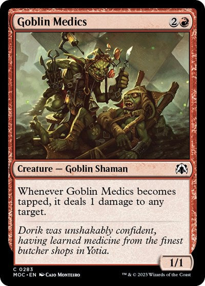 Goblin Medics (Commander: March of the Machine) Near Mint
