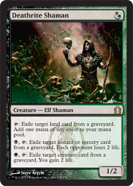 Deathrite Shaman (Return to Ravnica) Light Play