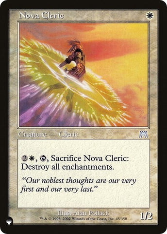 Nova Cleric (The List) Near Mint