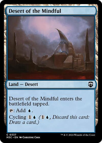 Desert of the Mindful (Commander: Modern Horizons 3) Near Mint