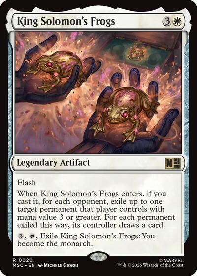 King Solomon's Frogs (Commander: Marvel Super Heroes) Near Mint